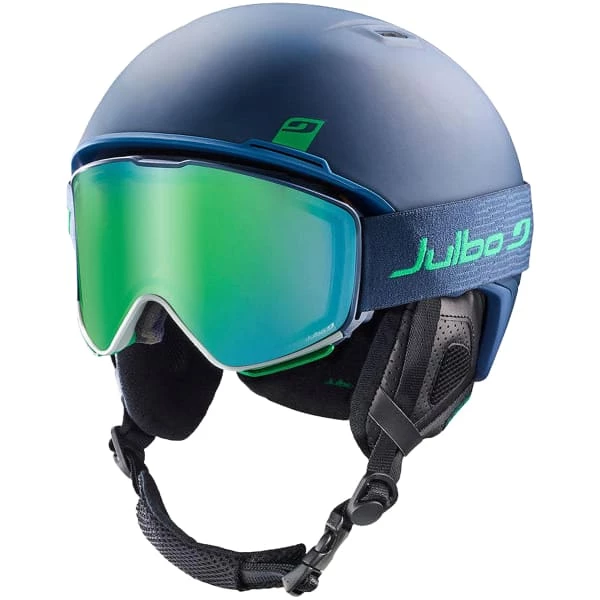 Masques De Ski JULBO QUICKSHIFT BLUE/GREEN REACTIV 1-3 HIGH CONTRAST FLASH GREEN 23 Bleu / Vert 8 Masques De Ski JULBO QUICKSHIFT BLUE/GREEN REACTIV 1-3 HIGH CONTRAST FLASH GREEN 23 Bleu / Vert – Image 6