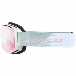 Masques De Ski JULBO ELLIPSE WHITE/PINK FLASH SILVER 23 Rose / Gris -Raquettes neige Soldes 9 92127 ellipse blanc rose flash argent j77012111 03