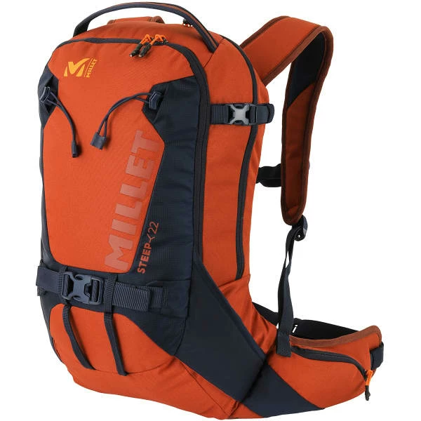 Sacs à Dos Ski MILLET STEEP 22 RUST SAPHIR 23 Orange / Bleu 3 Sacs à Dos Ski MILLET STEEP 22 RUST SAPHIR 23 Orange / Bleu