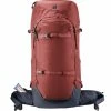 Sacs à Dos Ski DEUTER RISE 34+ REDWOOD/INK 23 Rouge