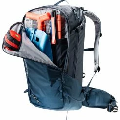 Sacs à Dos Ski DEUTER FREERIDER 30 MARINE/INK 23 Bleu -Raquettes neige Soldes 9 93363 freerider 30 marine ink 3303322 1348 04