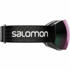 Masques De Ski SALOMON RADIUM PRO SIGMA BK/EM 22 Noir / Vert / Violet -Raquettes neige Soldes 9 93669 radium pro sigma bk em l41475300 04