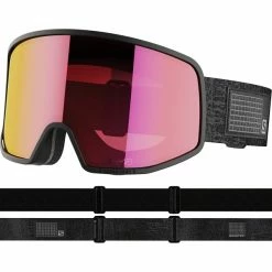 Masques De Ski SALOMON LO FI SIGMA BK GRUNGE/UNI PRED 22 Noir