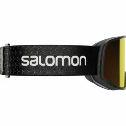 Masques De Ski SALOMON LO FI ML BLACK/UNI MID RED 22 Noir / Rouge -Raquettes neige Soldes 9 93704 lo fi ml black uni mid red l41487200 04