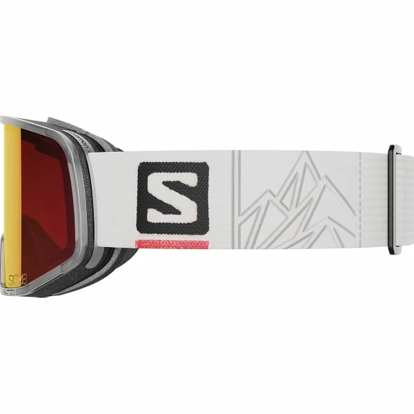 Masques De Ski SALOMON LO FI SIGMA WHITE QST/UNIV PR 23 Blanc / Violet 4 Masques De Ski SALOMON LO FI SIGMA WHITE QST/UNIV PR 23 Blanc / Violet – Image 2