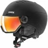 Casques Ski UVEX WANTED VISOR BLACK MAT 23 Noir -Raquettes neige Soldes 9 93772 wanted visor black mat 566262 10 01