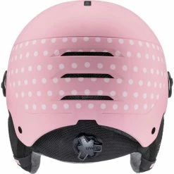 Casques Ski UVEX ROCKET JR VISOR PINK CONFETTI MAT 23 Rose -Raquettes neige Soldes 9 93785 rocket jr visor pink confetti mat 566263 50 04