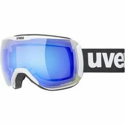 Masques De Ski UVEX DOWNHILL 2100 CV WHITE MAT 23 Bleu / Blanc