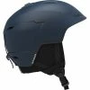 Casques Ski SALOMON PIONEER LT DRESS BLUE 23 Bleu -Raquettes neige Soldes 9 93878 pioneer lt dress blue l41159100 01