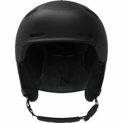 Casques Ski SALOMON HUSK PRIME BLACK 23 Noir -Raquettes neige Soldes 9 93897 husk prime black l41528500 03