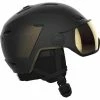 Casques Ski SALOMON PIONEER LT VISOR SIGMA BLK/GREY 23 Noir 1 Casques Ski SALOMON PIONEER LT VISOR SIGMA BLK/GREY 23 Noir -Raquettes neige Soldes 9 93936 pioneer lt visor sigma blk grey l41531300 01