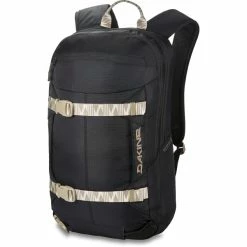 Sacs à Dos Ski DAKINE WOMEN'S MISSION PRO 18L BLACK STONE 22 Noir / Beige