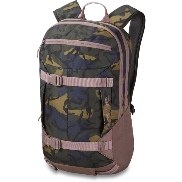 Sacs à Dos Ski DAKINE WOMEN'S MISSION PRO 18L CASCADE CAMO 22 Violet / Vert / Bleu 3 Sacs à Dos Ski DAKINE WOMEN'S MISSION PRO 18L CASCADE CAMO 22 Violet / Vert / Bleu