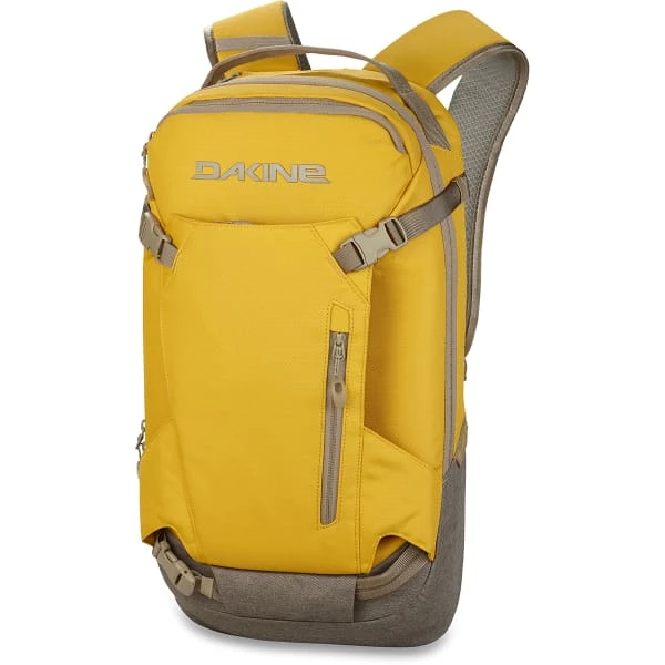 Sacs à Dos Ski DAKINE HELI PACK 12L MUSTARD MOSS 22 Jaune / Marron 3 Sacs à Dos Ski DAKINE HELI PACK 12L MUSTARD MOSS 22 Jaune / Marron