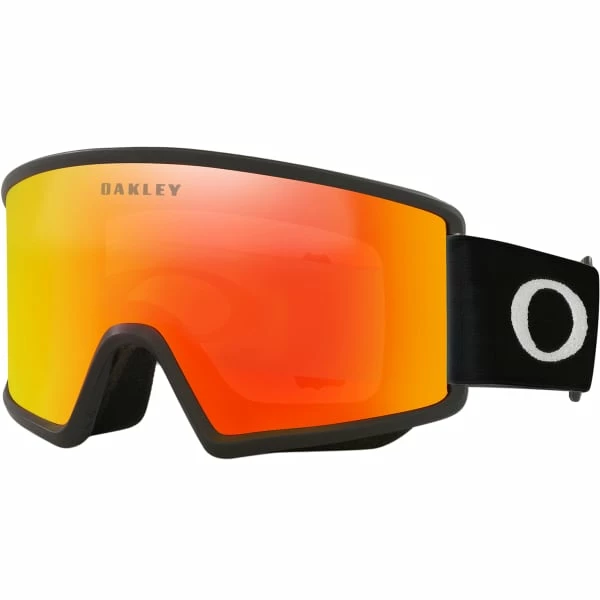 Masques De Ski OAKLEY TARGET LINE M MATTE BLACK FIRE IRID 23 Noir / Rouge 3 Masques De Ski OAKLEY TARGET LINE M MATTE BLACK FIRE IRID 23 Noir / Rouge