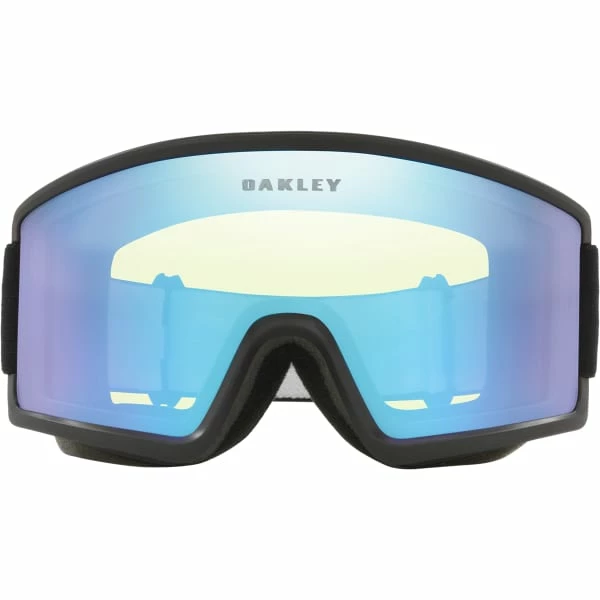 Masques De Ski OAKLEY TARGET LINE M MATTE BLACK HI YELLOW 23 Bleu / Noir 4 Masques De Ski OAKLEY TARGET LINE M MATTE BLACK HI YELLOW 23 Bleu / Noir – Image 2