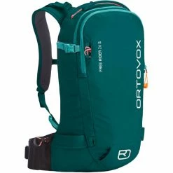 Sacs à Dos Ski ORTOVOX FREE RIDER 26 S PACIFIC GREEN 23 Vert