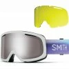 Masques De Ski SMITH RIOT POLAR VIBRANT CPS PLATINUM MIRROR 22 Bleu / Violet / Blanc -Raquettes neige Soldes 9 97570 riot polar vibrant cps platinum mirror m00672 06u995t 01