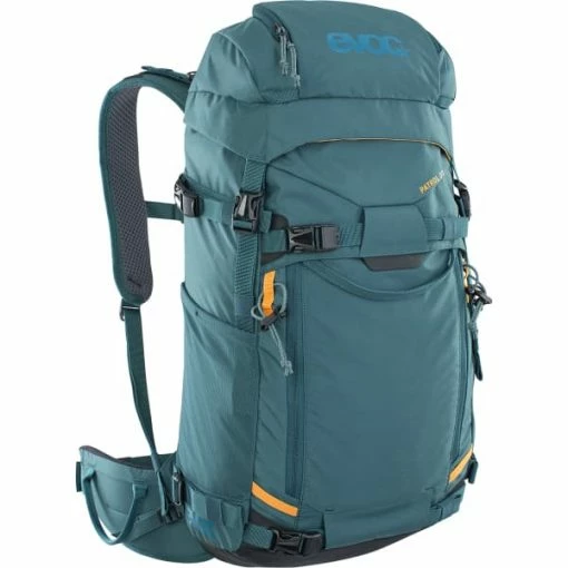 Sacs à Dos Ski EVOC PATROL 32L PETROL 22 Vert -Raquettes neige Soldes 9 98852 patrol 32l petrol 200218313 01