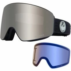 Masques De Ski DRAGON PXV BONUS SPLIT/LLSILION+LLFLASHBLUE 22 Gris